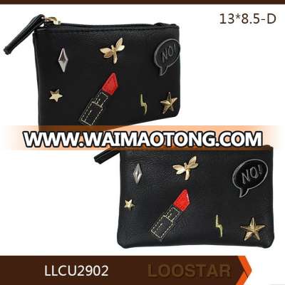 LOOSTAR New Design PU Leather Custom Clutch Bag Clutch Purse