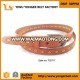 Simple Design Newest Style High Quality Skinny Handmade Braided Leather Belts For Women