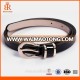 leather belt wholesale women belt black leather belt with gold metal buckle